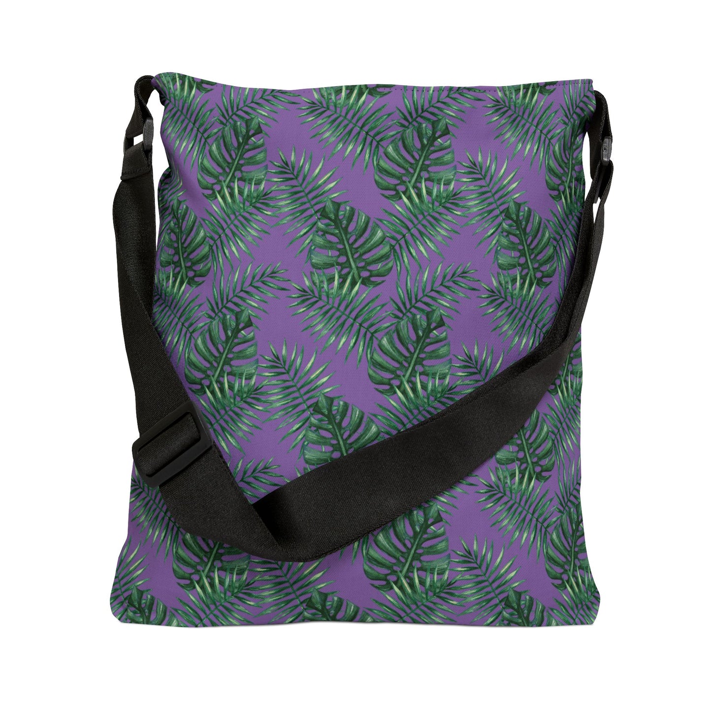 Purple Tropical Bliss Adjustable Tote Bag (AOP)