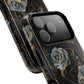 Midnight Bloom Tough iPhone Magnetic Cases,  iPhone 14, iPhone 15, iPhone 16, Pro, Pro Max, Plus MagSafe Case, Protective Tech Accessories, Gift for Her, Floral Design