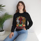 Faithful Harvest Cross Unisex Heavy Blend™ Crewneck Sweatshirt