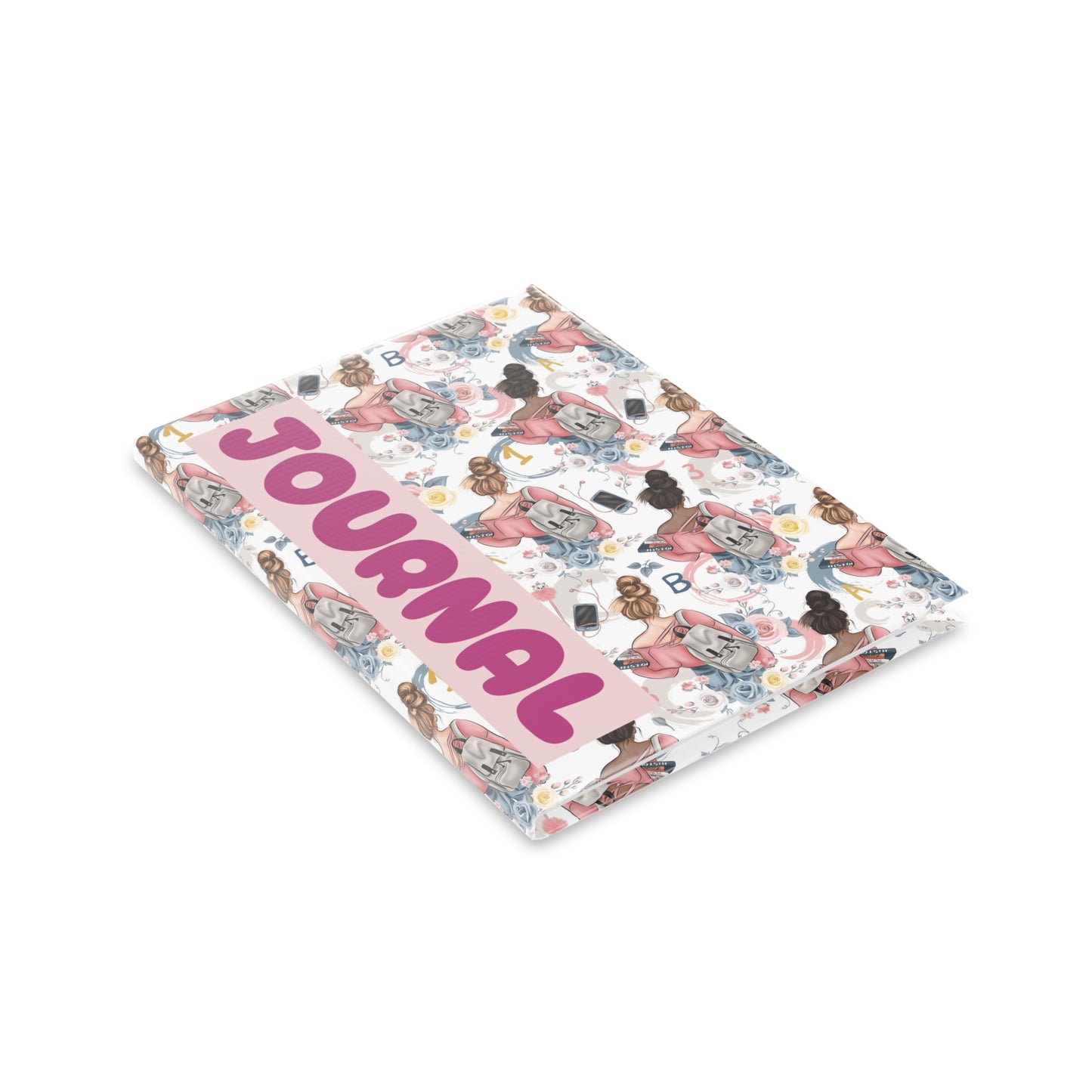 Study Chic Dotted Hardcover Journal with Puffy Covers