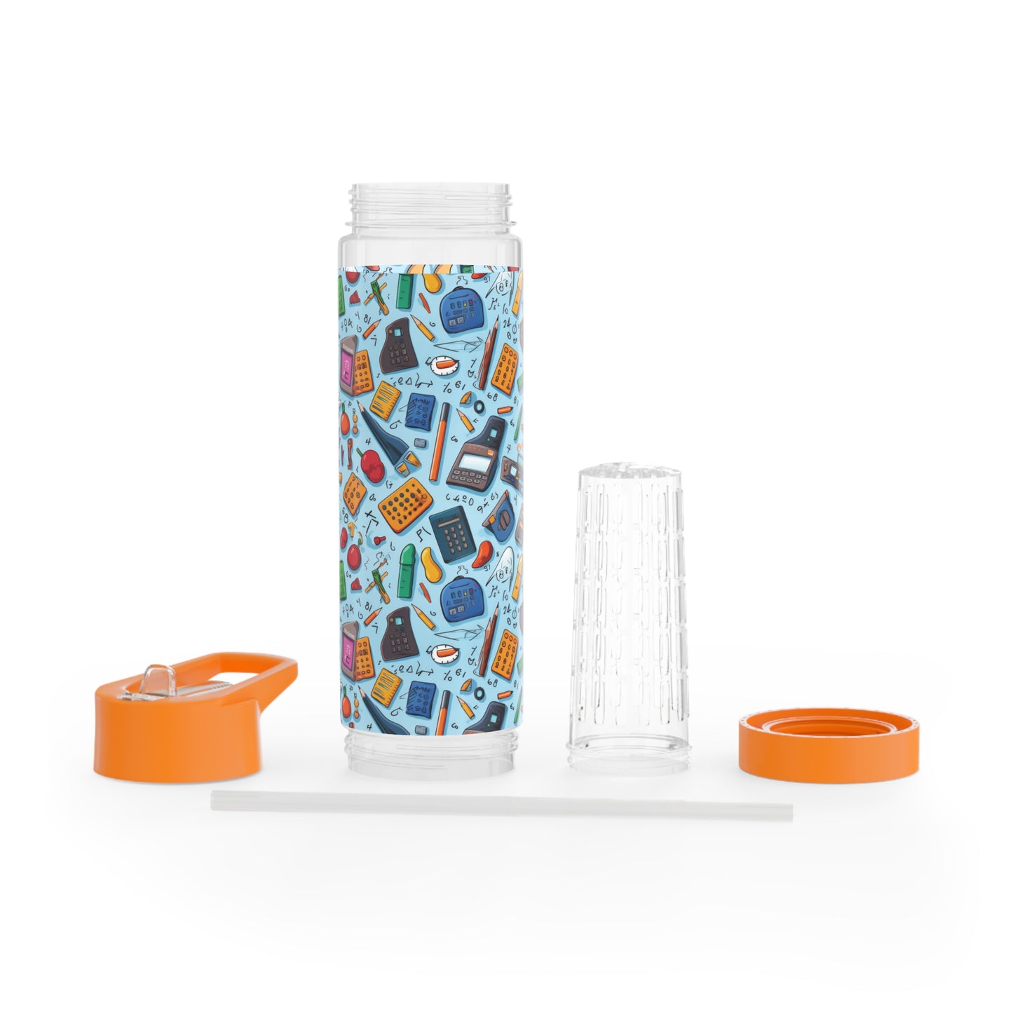 Blue Academic Adventures Infuser Water Bottle