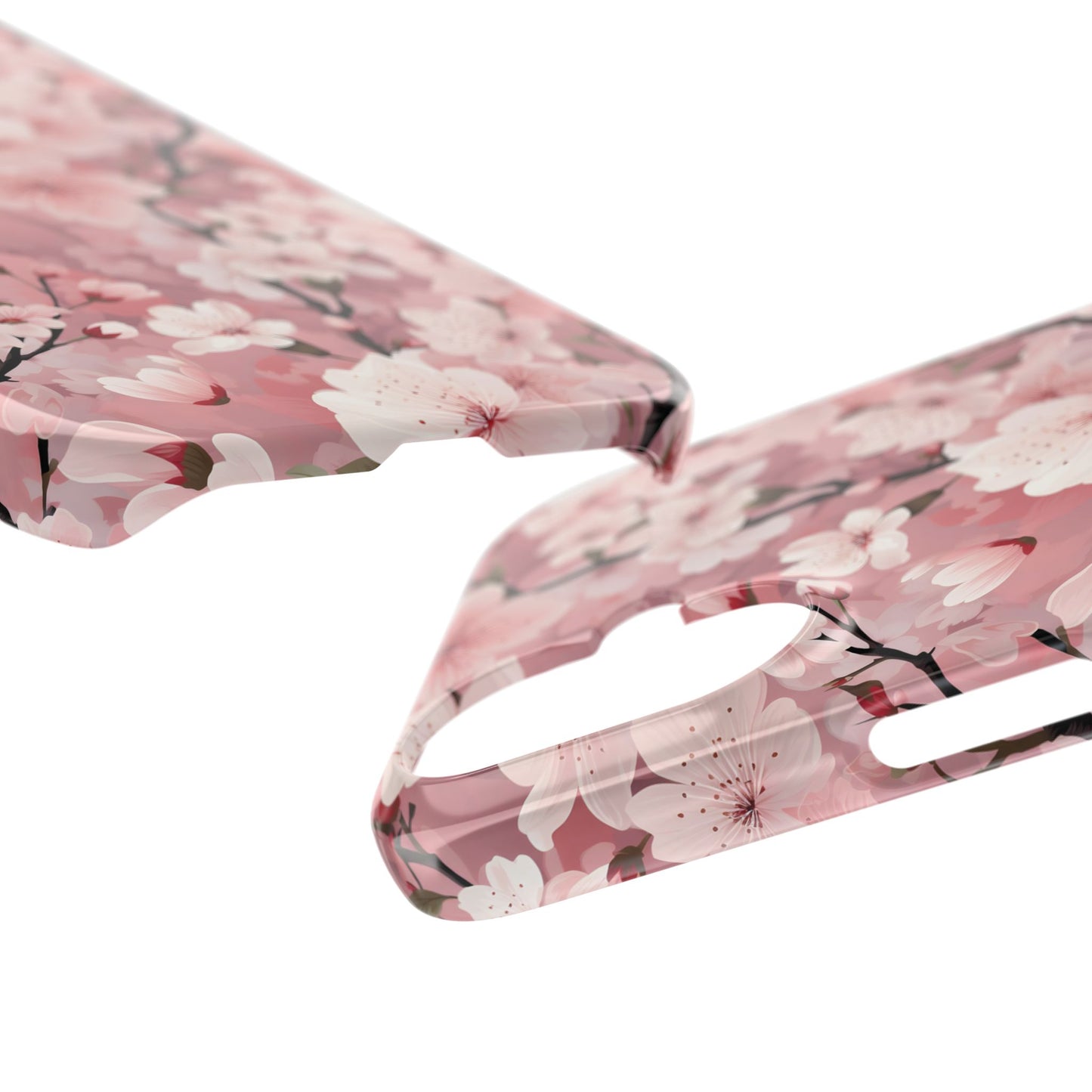 Cherry Blossom Slim Phone Cases for iPhone and Samsung