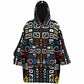 Geometric Harmony Snug Hoodie - AOP