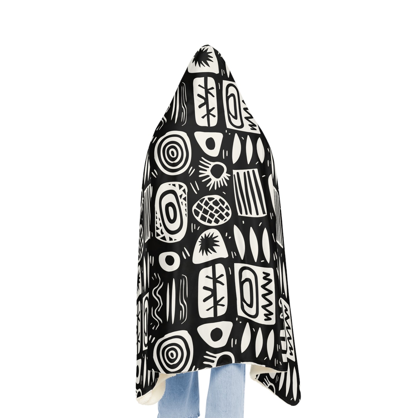 Abstract Rhythm Cozy Snuggle Blanket