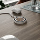 Whimsical Feline Garden Print Wireless Charging Pad - Eco-Friendly Tech Accessory