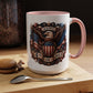 4th of July Eagle Coffee Mug — Patriotic American Flag Accent Mug (11/15oz)
