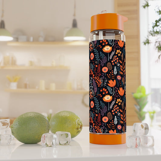 Autumn Bloom Infuser Water Bottle