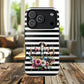 Striped in His Glory iPhone Case, Tough Magnetic Phone Protector, MagSafe iPhone Cover, Durable Case for Everyday Use, Gift for Nature Lovers, Vibrant Design.