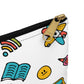 Personalized Classroom Couture Composition Book Inspired Accessory Pouch, Kids School Supplies, Classroom Organizer, Teacher Gift, Fun Stationery Case, Back to School