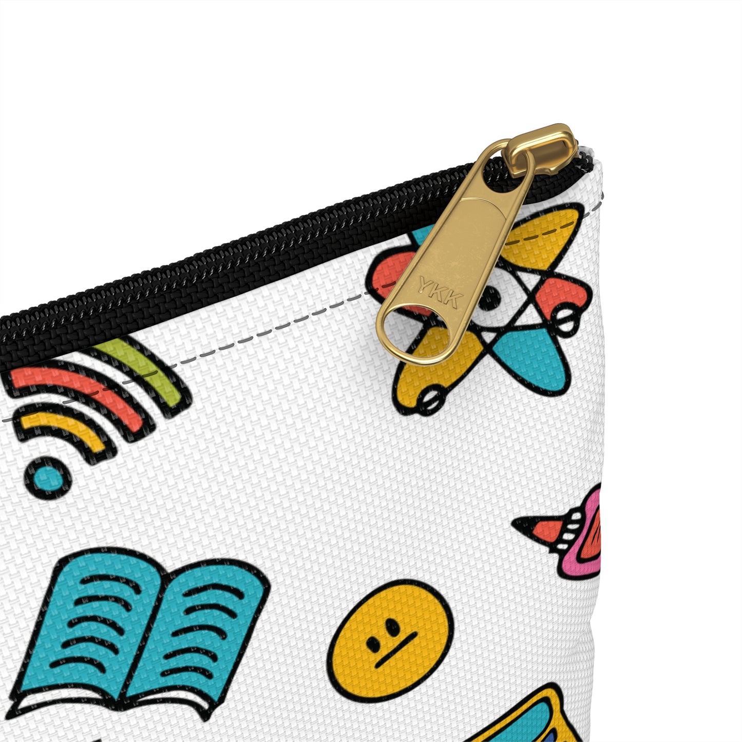Personalized Classroom Couture Composition Book Inspired Accessory Pouch, Kids School Supplies, Classroom Organizer, Teacher Gift, Fun Stationery Case, Back to School