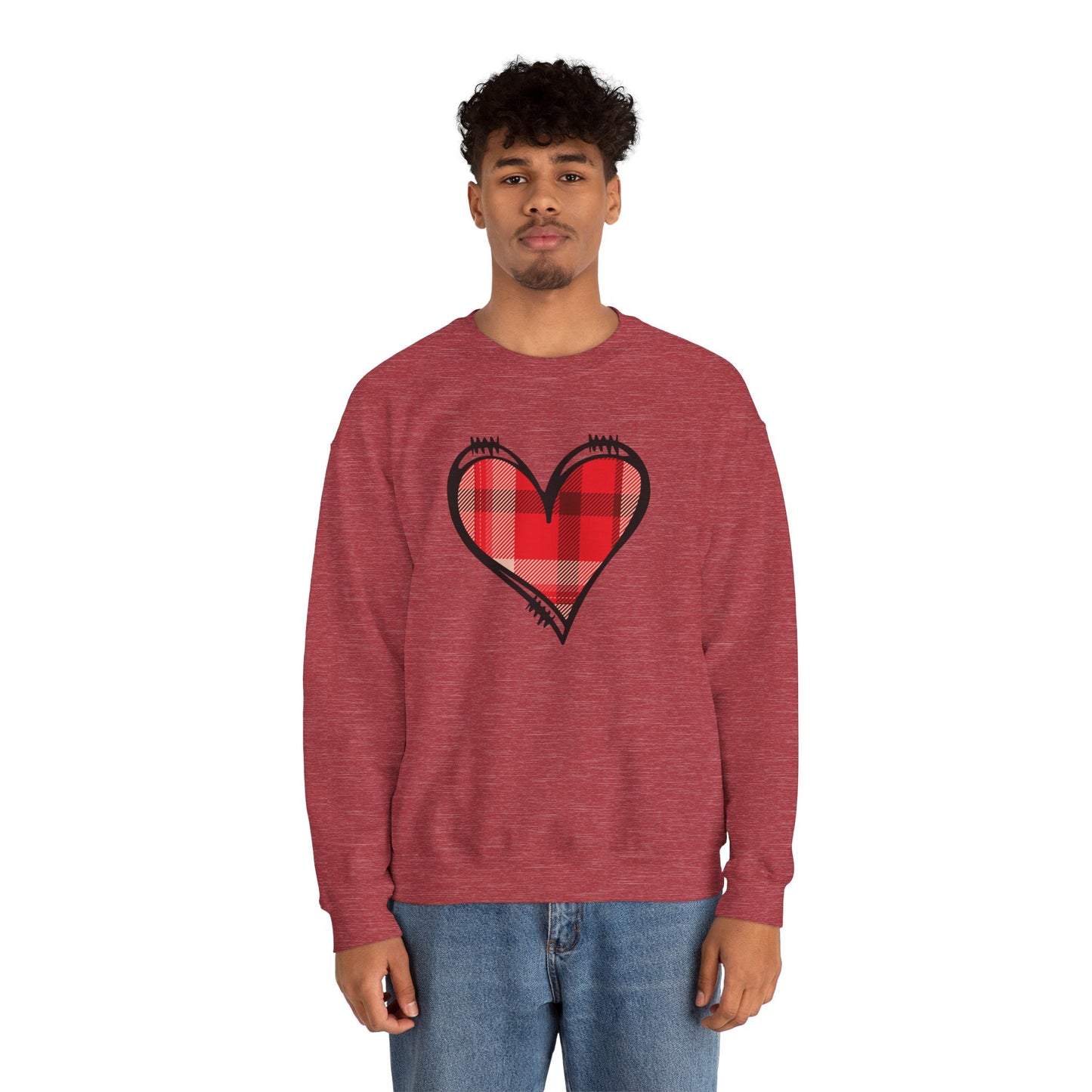 LOVE Always Unisex Heavy Gildan Blend™ Crewneck Sweatshirt.