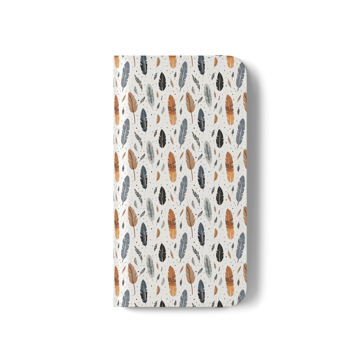 Whispering Feathers iPhone and Samsung Flip Cases