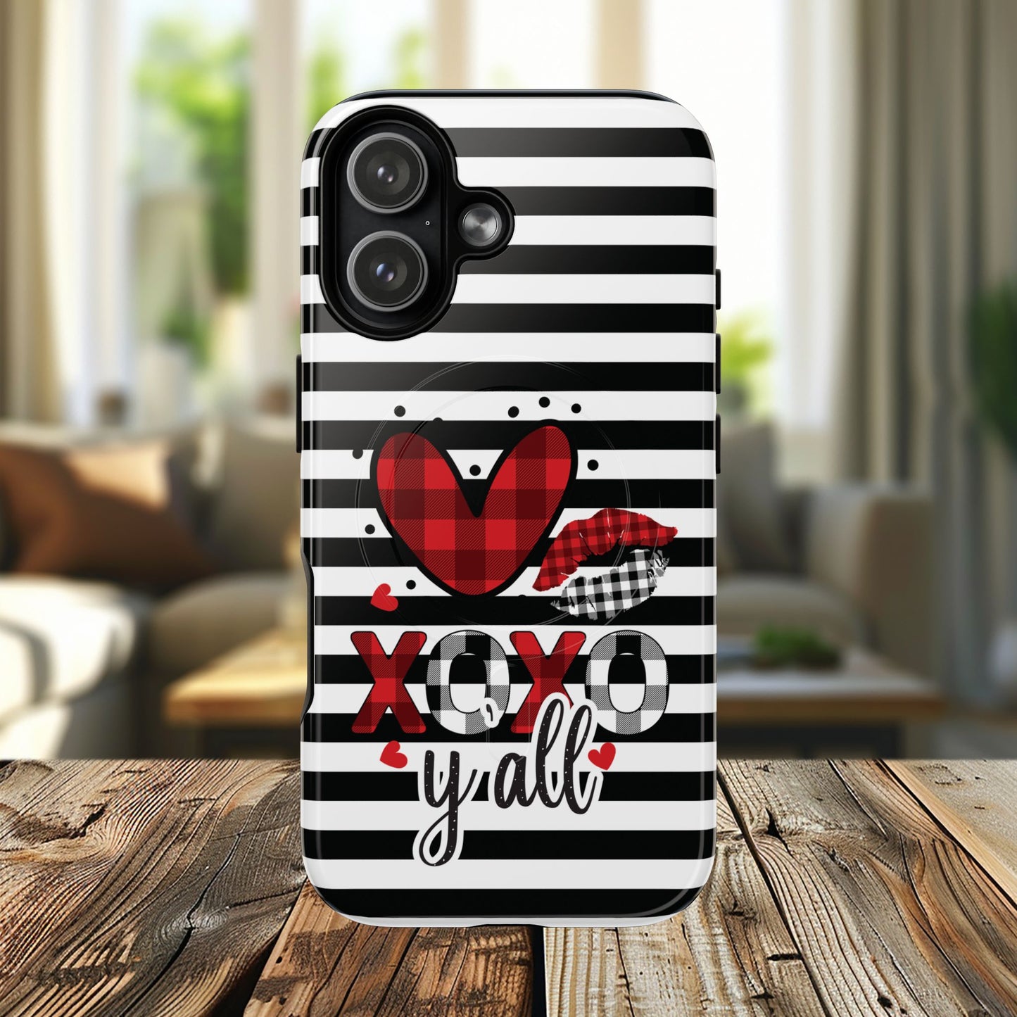 Stylish Tough Magnetic Phone Cases, Trendy Gifts for Her, Holiday Accessories, Floral Design, Cute Phone Protection