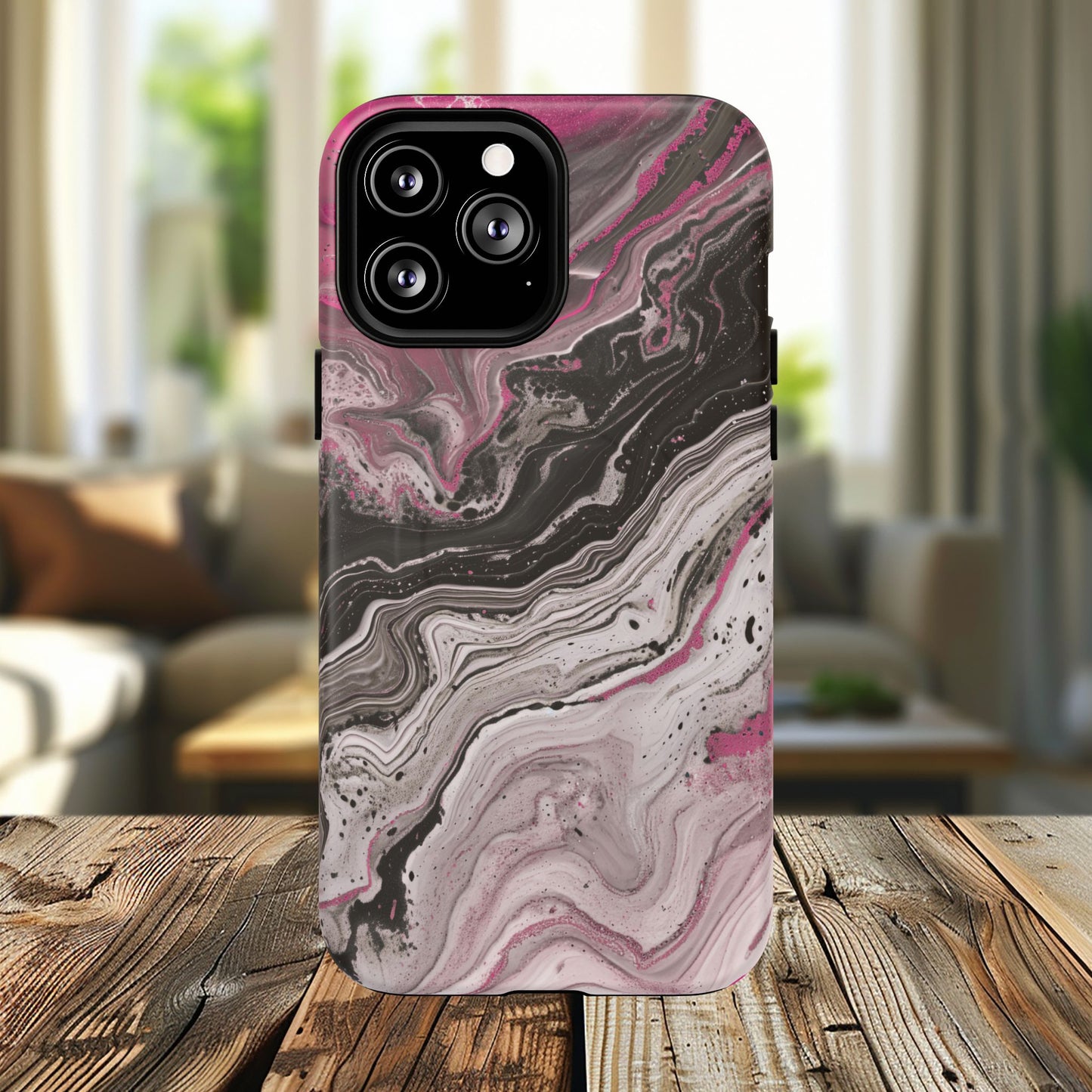 Stylish Magnetic iPhone Cases for Tough Protection, Trendy iPhone Covers, Gift for Teens, Modern Tech Accessories, Marble iPhone Design Cases