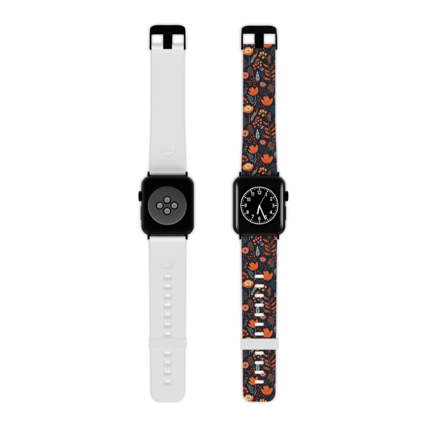 Autumn Bloom Floral Apple Watch Band - Fall Vibes for Nature Lovers