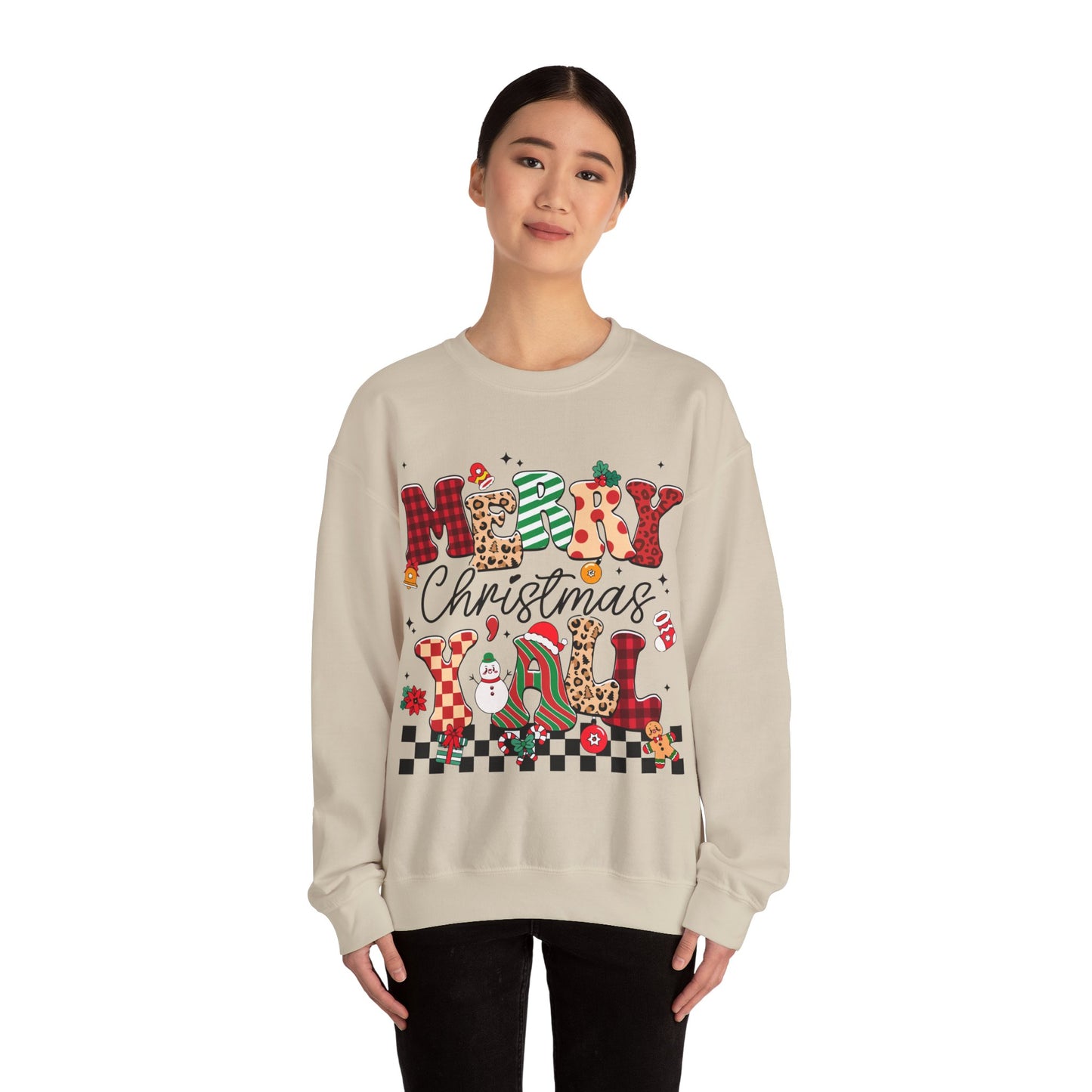 Merry Christmas  Unisex Heavy Blend™ Crewneck Sweatshirt
