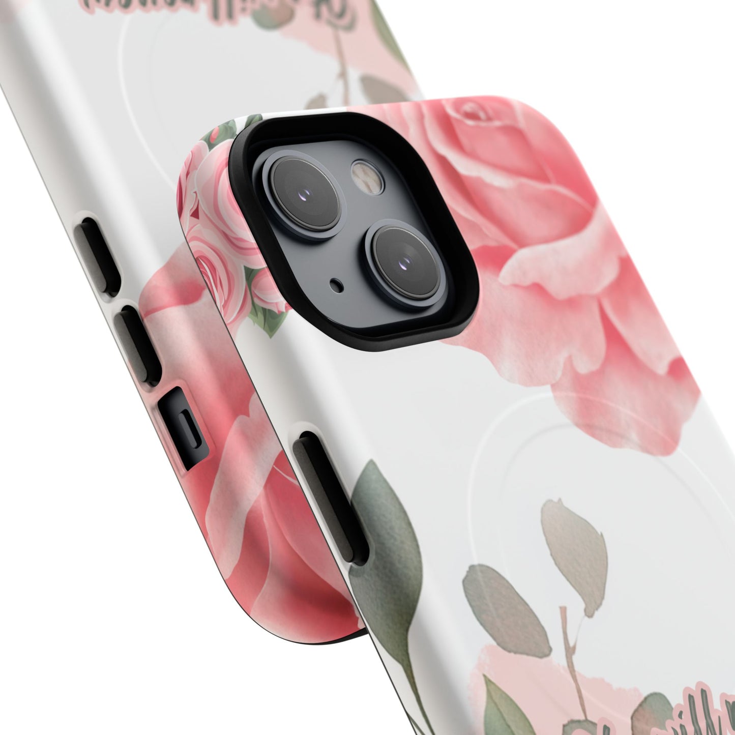 You will Renew your Strength Isaiah 40:11, Inspirational Gift, Tough iPhone Magnetic Case Scripture, Floral Bible Verse, MagSafe® iPhone®, iPhone 14, iPhone 15, iPhone 16, Pro, Pro Max, Plus.