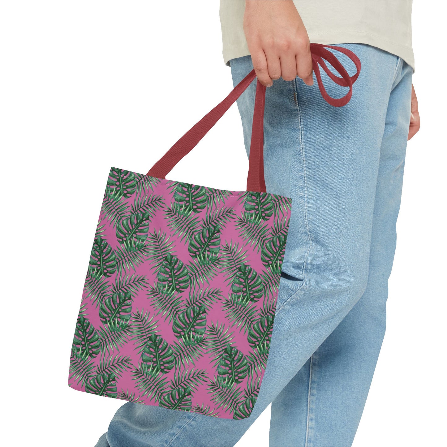 Pink Tropical Bliss Tote Bag