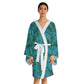 Turquoise Tropical Bliss Serenity Kimono Robe (AOP)