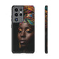 Regal Reflections: African Majesty Tough Google Pixel, iPhone and Samsung Cases.