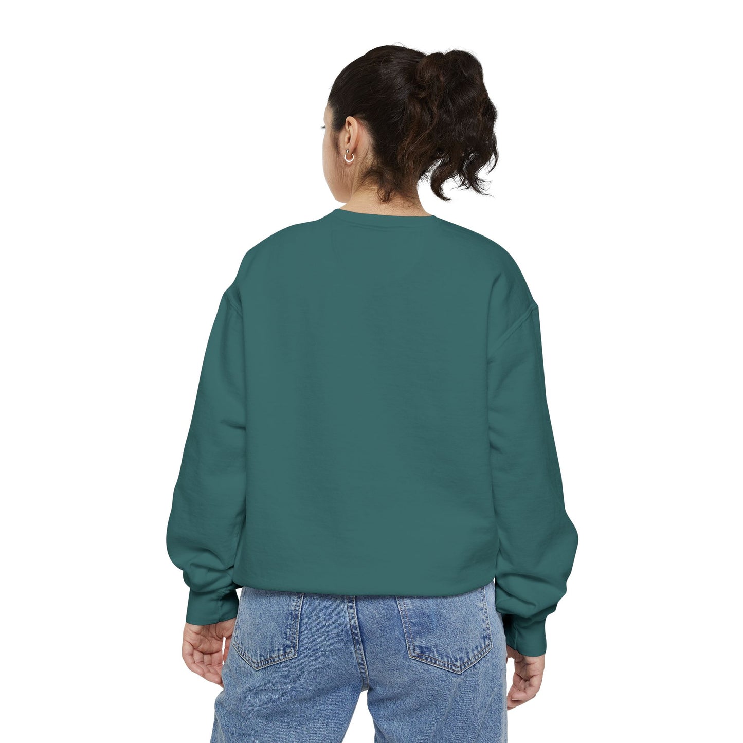 Bow Charm Valentines Unisex Comfort Colors Garment-Dyed Sweatshirt