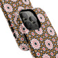 Bohemian Patterned Tough Magnetic Cases, Unique Phone Protection, Stylish Phone Cover, Gift for Trendsetters, Vibrant Designs