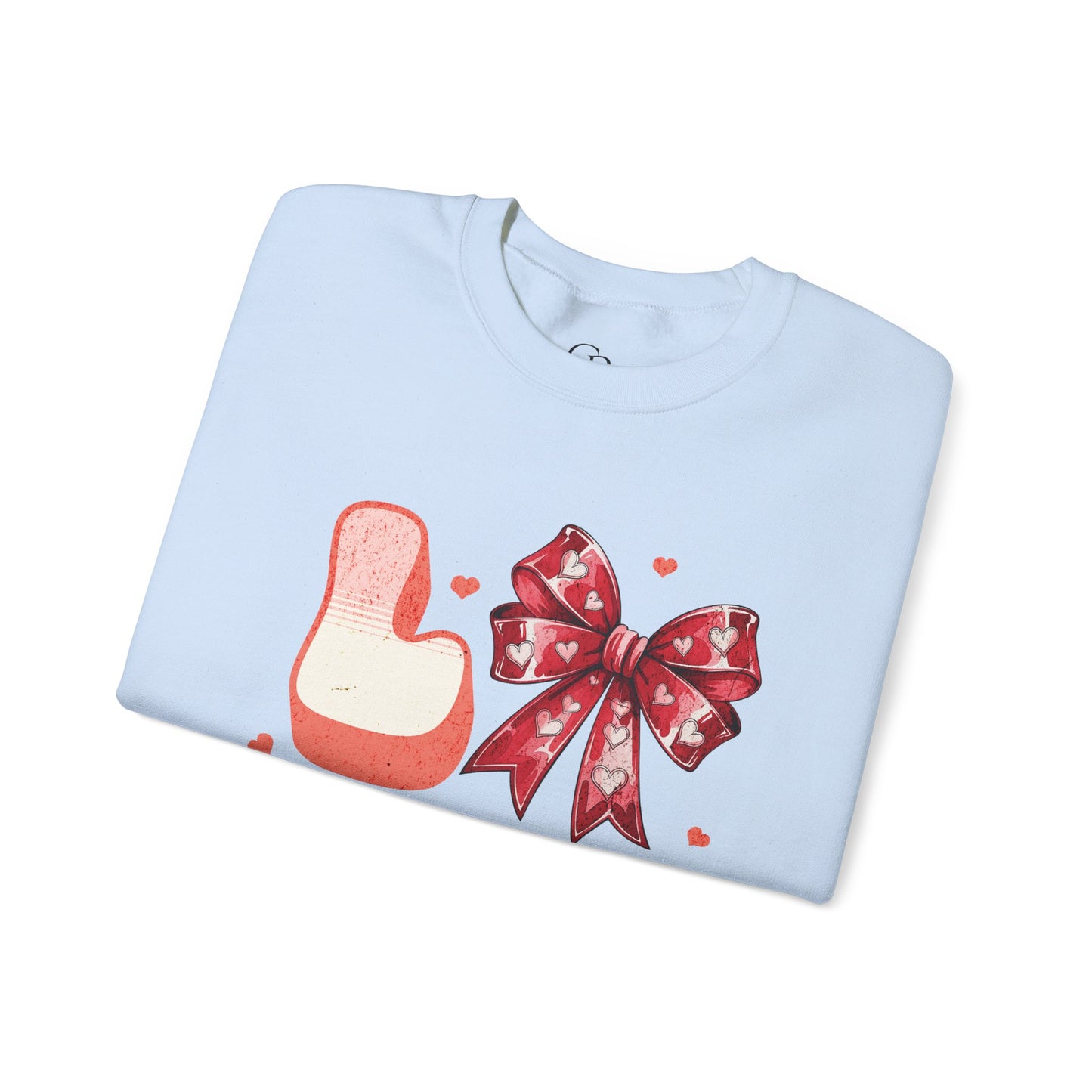 LOVE Coquette Unisex Heavy Gildan Blend™ Crewneck Sweatshirt.