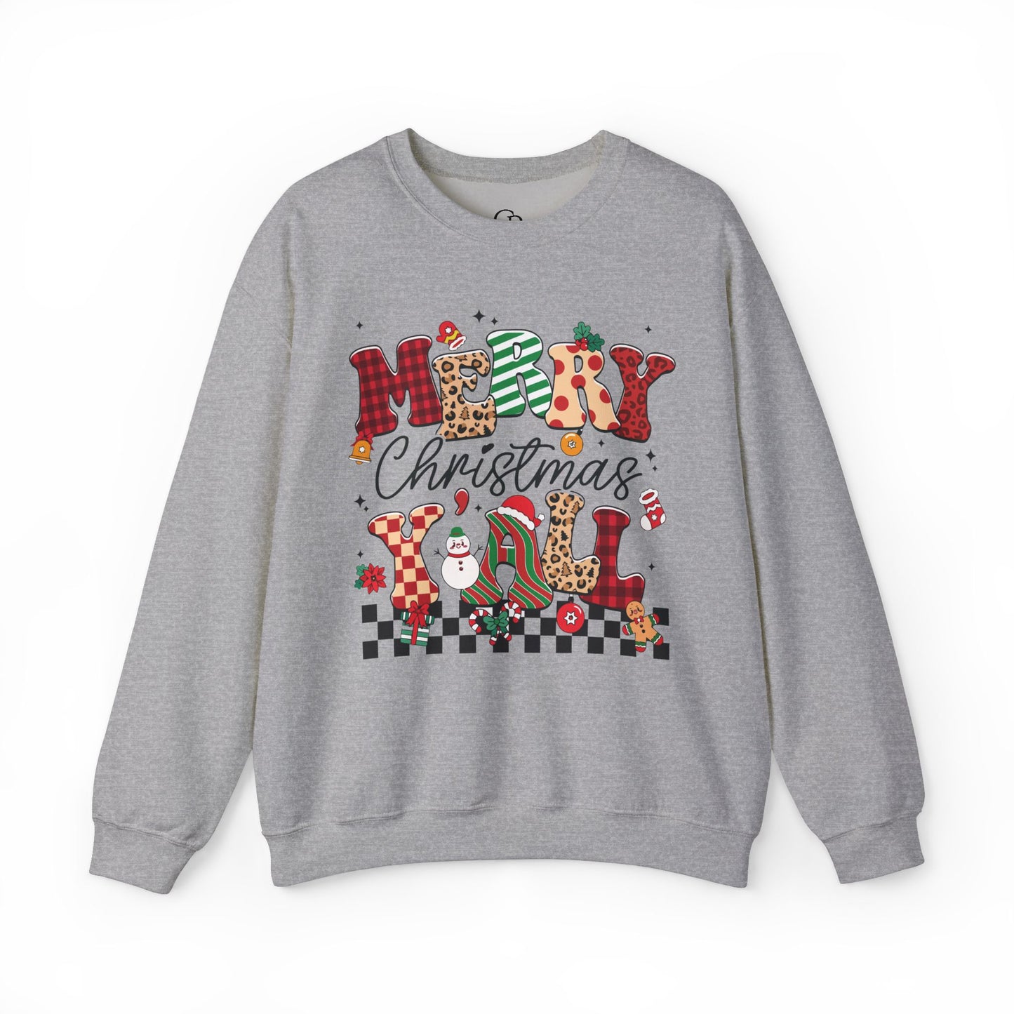 Merry Christmas Unisex Heavy Blend™ Crewneck Sweatshirt