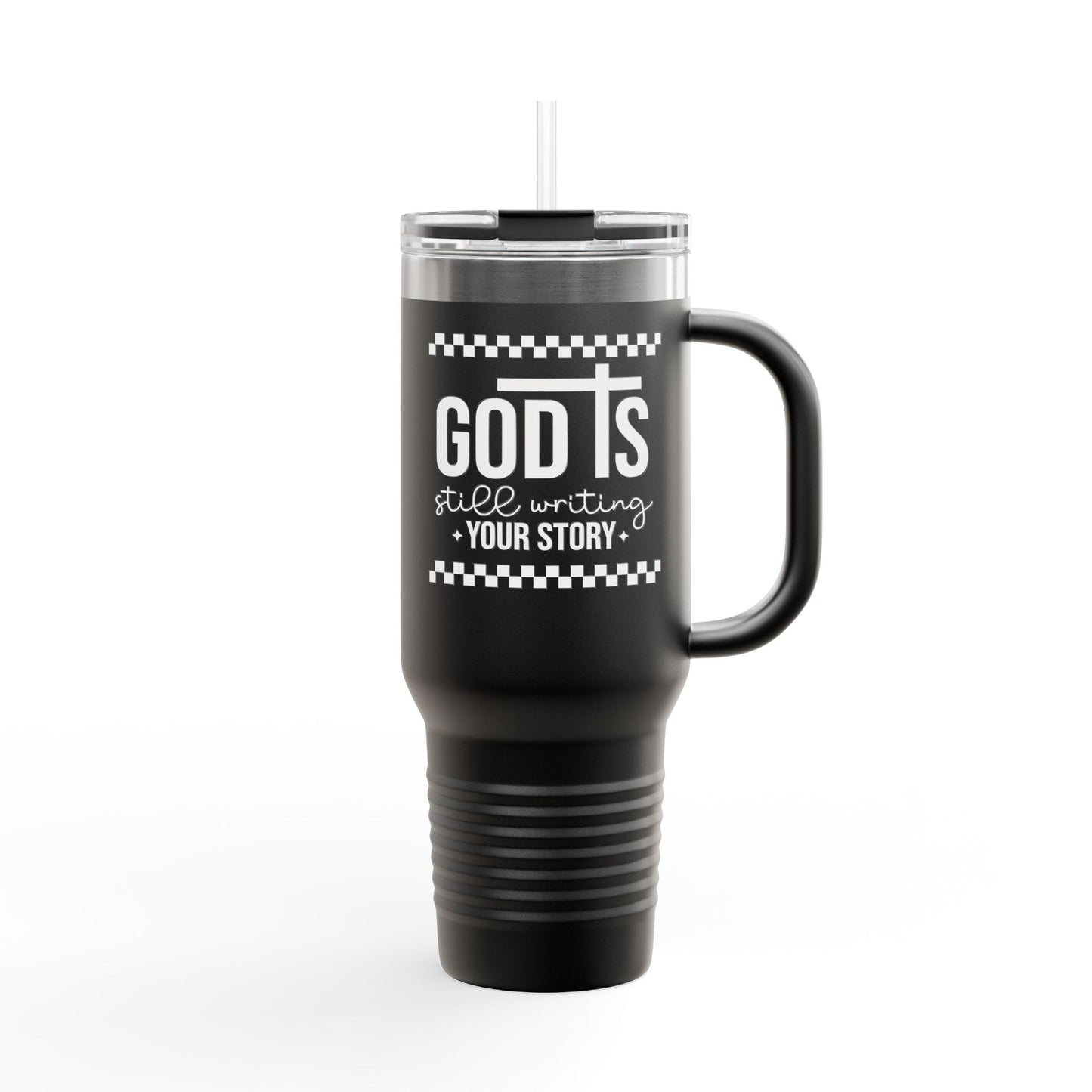 God is Still Writing My Story Insulated Travel Mug