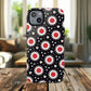Crimson Spark Radiance Bold Floral Magnetic iPhone Cases, Stylish Tough Cases, Unique iPhone Accessories, Perfect Gift for Her, Trendy Tech Gear.