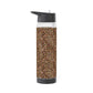 Leopard Luxe Infuser Water Bottle