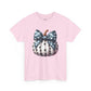 Polka Dot Pumpkin Charm Unisex Heavy Cotton Tee