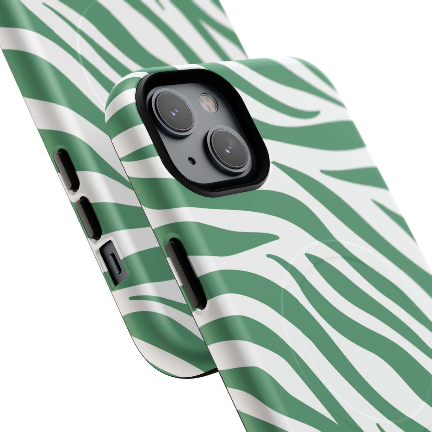 Trendy Zebra Print iPhone Case, Stylish Tough Magnetic Case for iPhone, Animal Print Accessory, Unique iPhone Cover, Gift for Animal Lovers