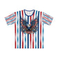 Patriotic Pride Men's Loose T-Shirt (AOP)