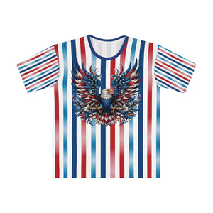 Patriotic Pride Men's Loose T-Shirt (AOP)