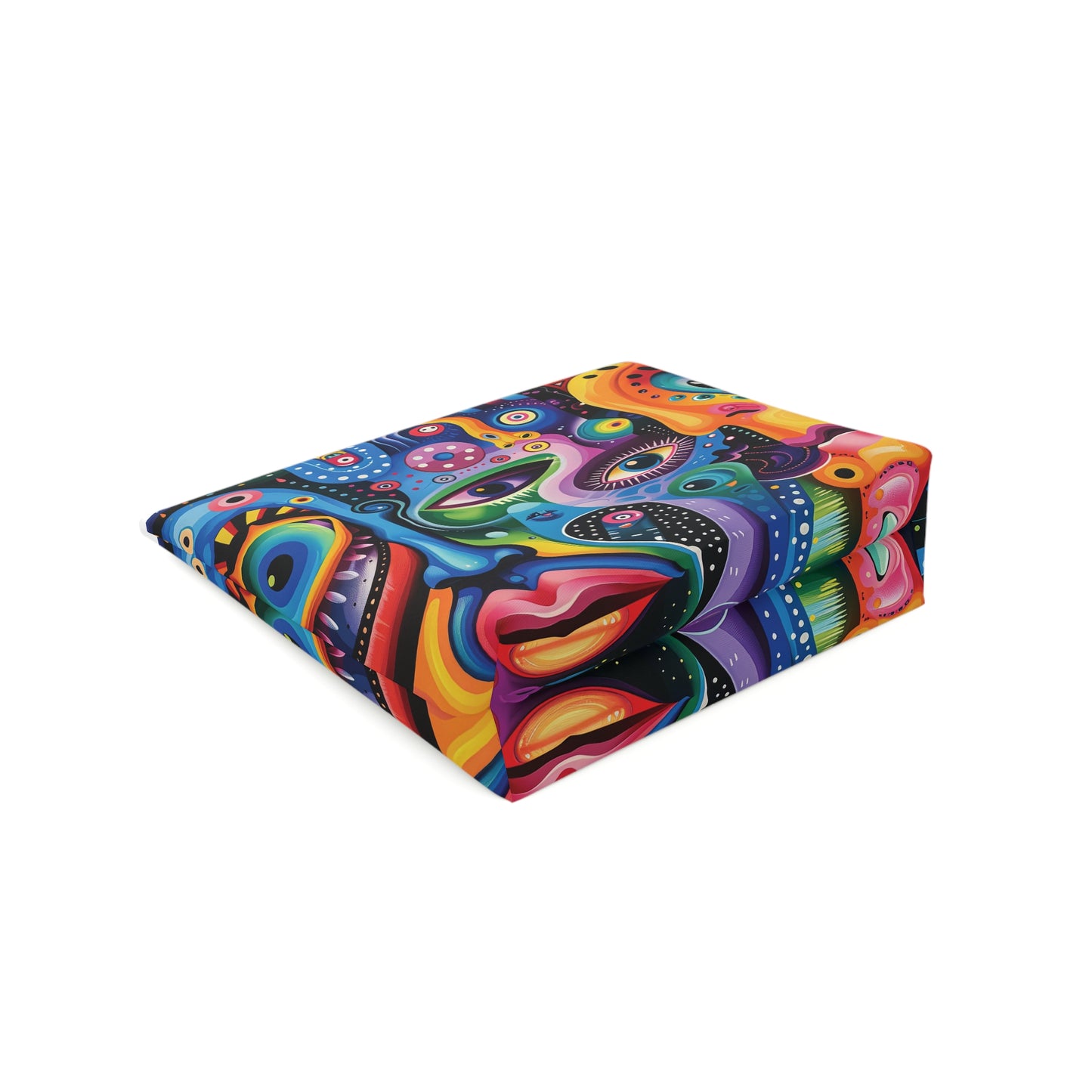 Psychedelic Visions Cotton Cosmetic Bag