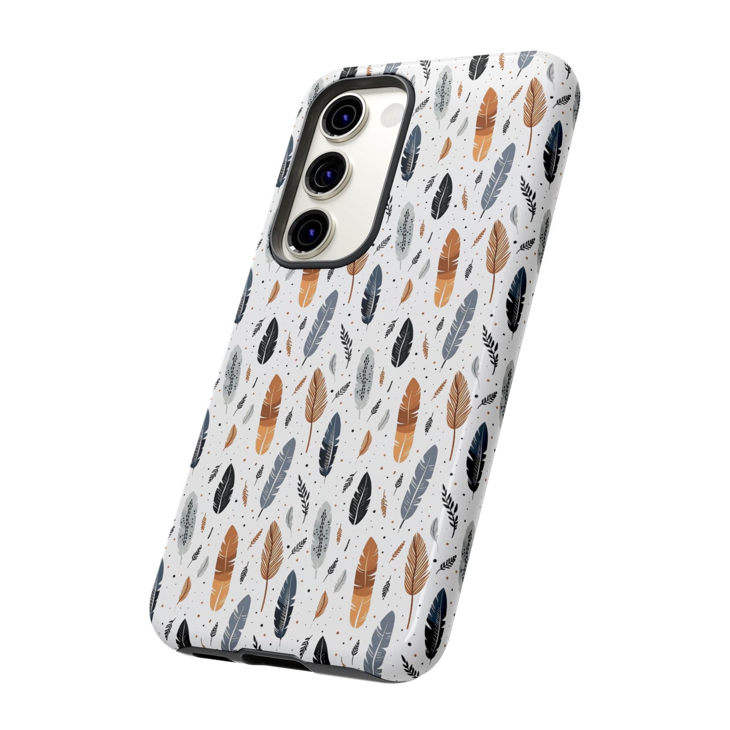 Whispering Feathers iPhone, Samsung and Google Tough Cases