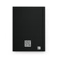 Personalized Kids Black Hardcover Notebook — "This Belongs to [Name]" Cute School Notebook/Back to School