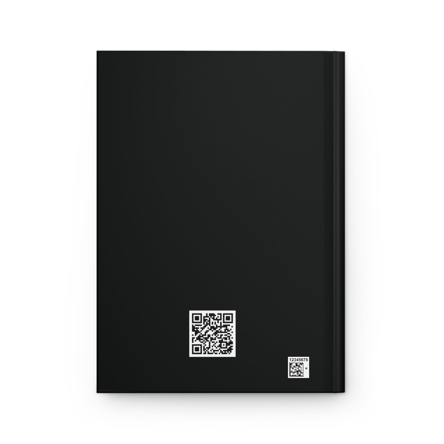Personalized Kids Black Hardcover Notebook — "This Belongs to [Name]" Cute School Notebook/Back to School