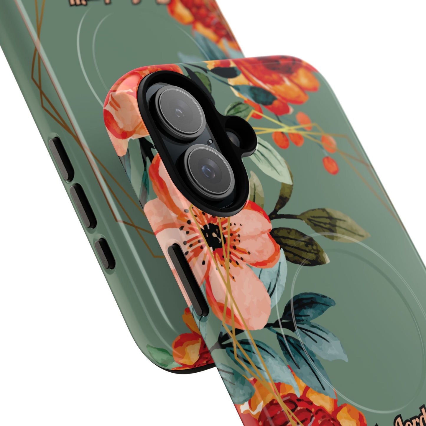 The Lord will Fight for You Exodus 14:14, Inspirational Gift, Tough iPhone Magnetic Case Scripture, Sunflower Bible Verse, MagSafe® iPhone® Tough Case, iPhone 14, iPhone 15, iPhone 16, Pro, Pro Max, Plus.