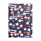 Patriotic Waves Hardcover Notebook with Puffy Covers