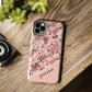 Personalized Cherry Blossom iPhone and Samsung Tough Phone Cases