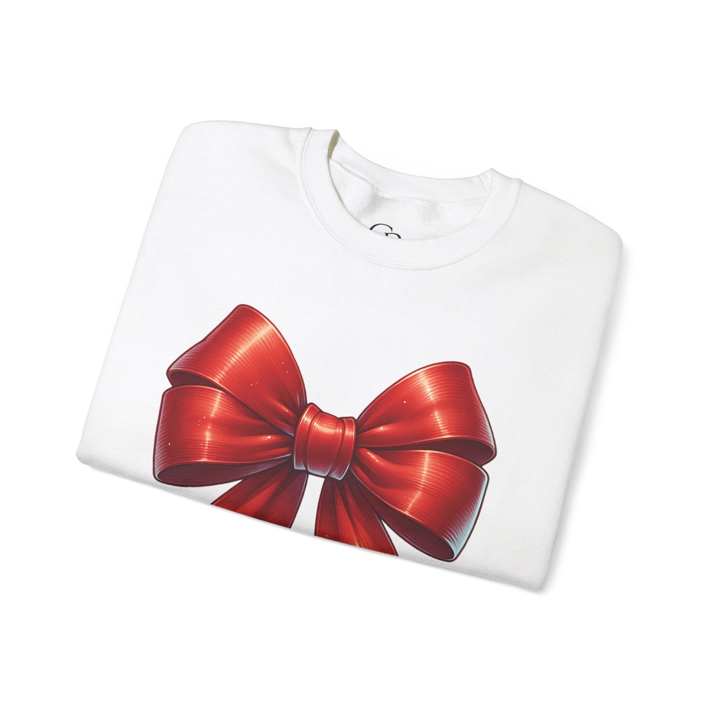 Bow Charm Valentines Unisex Gildan Heavy Blend™ Crewneck Sweatshirt