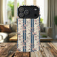 Victorian Rose Stripe iPhone Case, Tough Magnetic Cases for Stylish Protection, Flower Pattern iPhone Cover, Trendy Gift Idea for Her