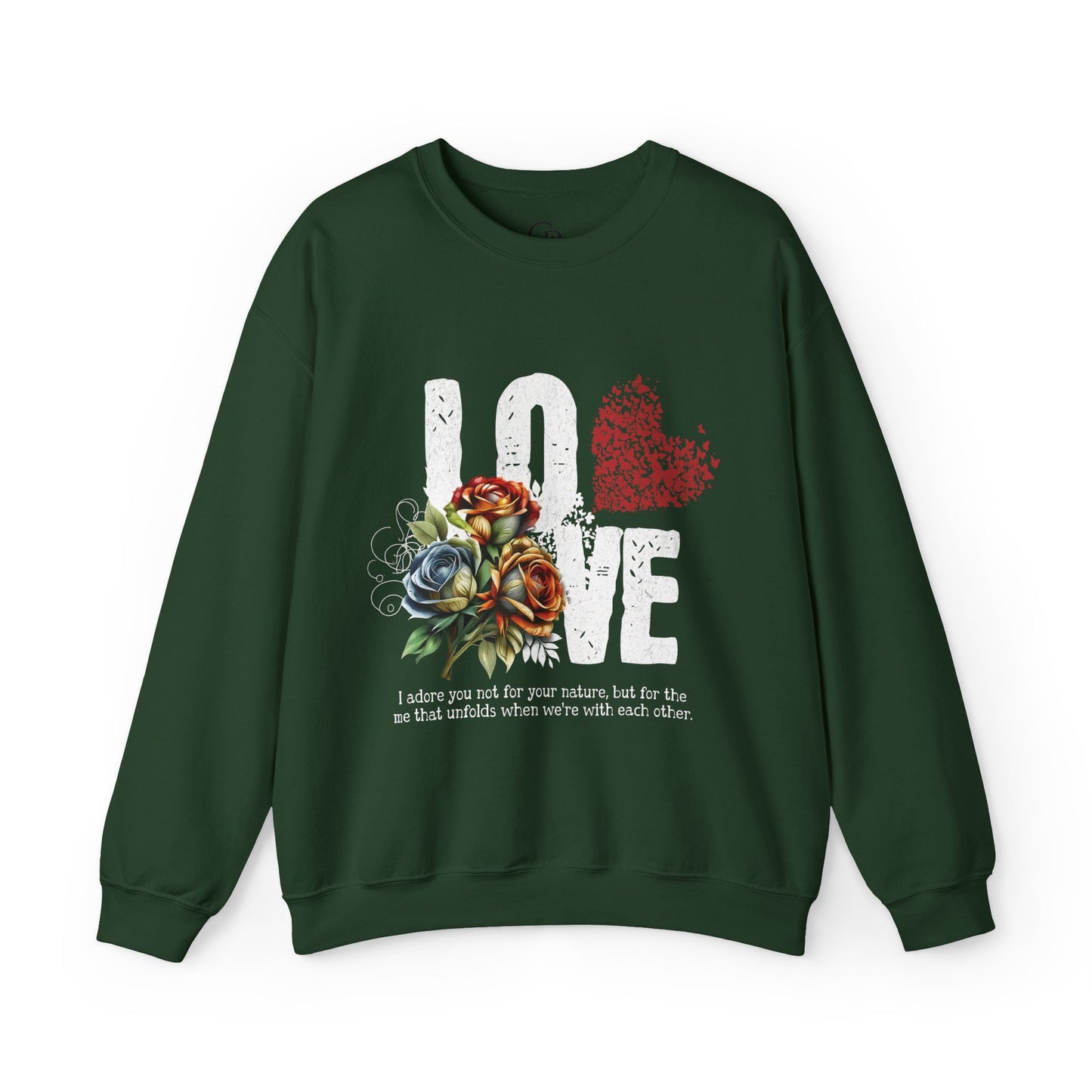 LOVE always Valentines Unisex Heavy Blend Crewneck