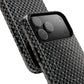 Urban Lattice Tough Magnetic iPhone Case, Stylish Protective Cover, Tech Gift for Him/Her, Durable Everyday Use, Trendy Mobile Accessories