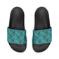 Turquoise Tropical Bliss Women's Removable-Strap Sandals