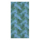 Tropical Bliss Blue Mink-Cotton Towel