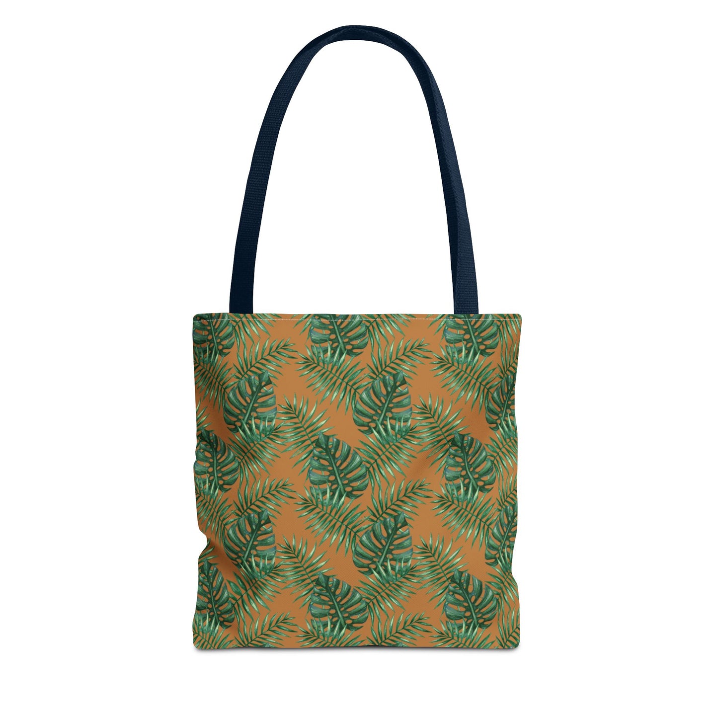 Brown Tropical Bliss Tote Bag