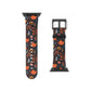 Autumn Bloom Floral Patterned Watch Band - Boho Chic Accessory, Gift for Her, Adjustable Strap for Smartwatch, Trendy Wristband, Floral Design.